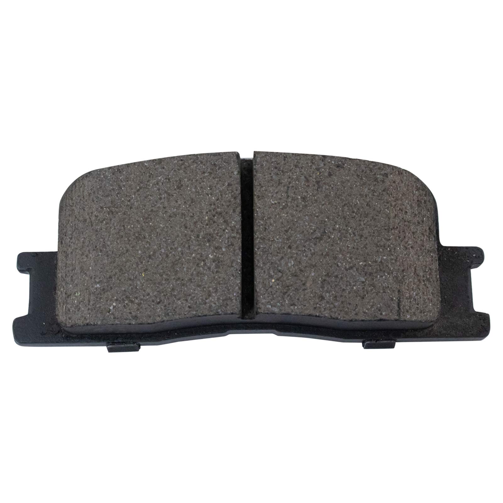 TRQ High-Performance Ceramic Brake Pads & Rotors Kit - Front & Rear Set with Anti-Squeal Shims & Lubricant | Perfect for Daily Commuting, Mountain Driving & Towing Heavy Loads