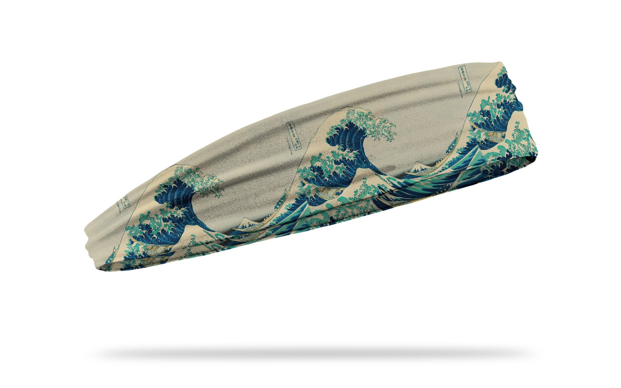 Hokusai Infinity Headband - Adjustable Comfortable Head Wrap for Women & Men - Yoga, Running, Workout, Sports, Fashion Accessory