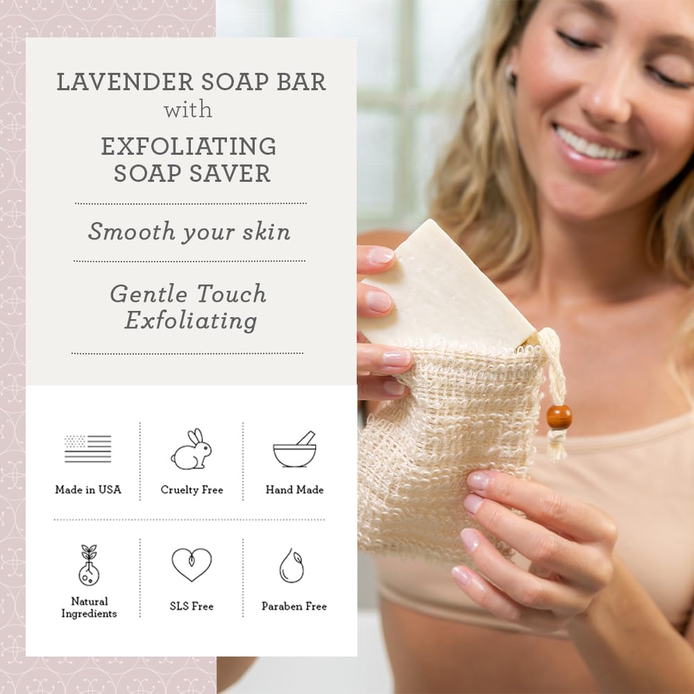 Luxury Lavender Spa Gift Set for Women - 15 Piece Body Care Kit with Handmade Soaps, Bath Bombs & Lotions - Perfect Birthday Gift for Mom, Wife & Her - Relaxing Self Care & Home Spa Experience - Made in USA