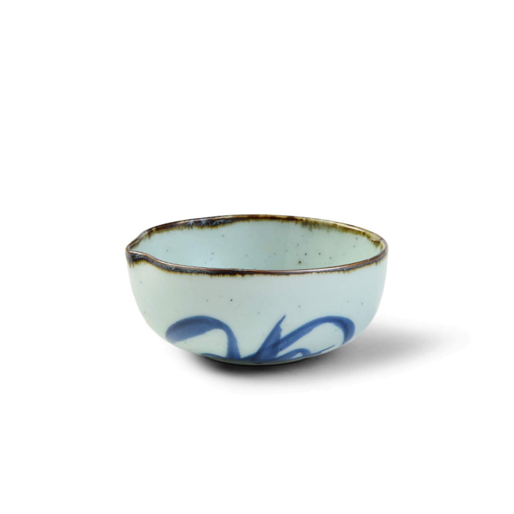 2-Piece Ceramic Dipping Bowls Set - Small Sauce Dishes for Sushi, Soy, Snacks, Fruits, Appetizers & Desserts - Perfect for Entertaining, Dining & Party Serving