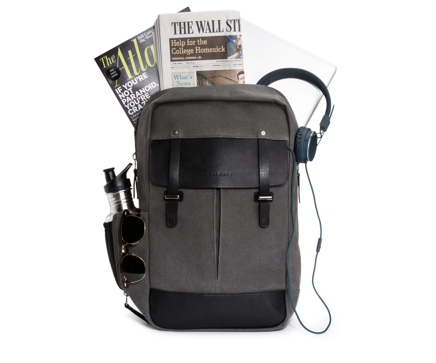 Timbuk2 Cask Laptop Backpack - Waterproof 15.6 Inch Laptop Bag with USB Charging Port, Travel & Work Backpack for Men & Women, Perfect for Commuting, Business Trips & College