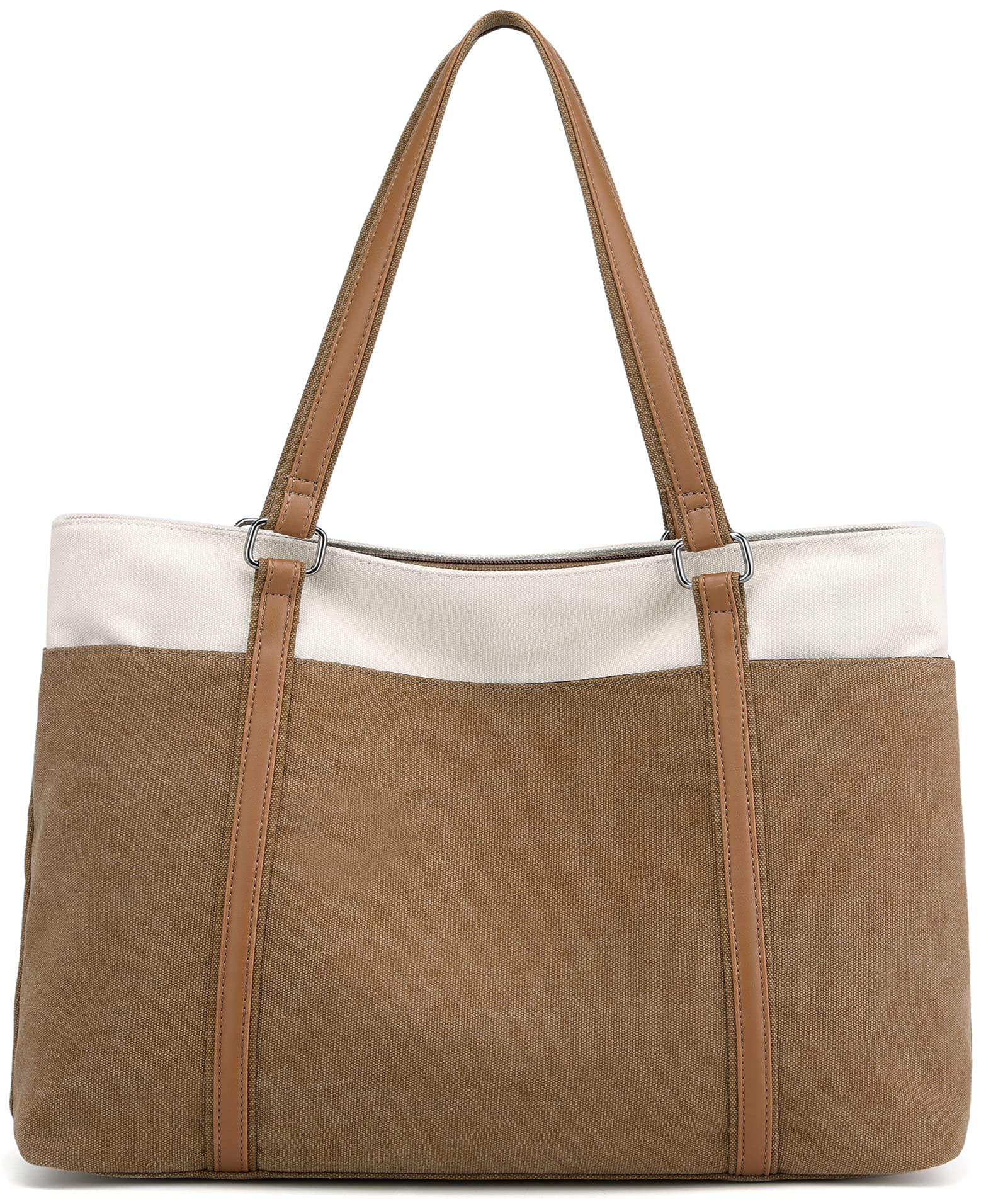 Scioltoo Large Tote Bag for Women - 15.6 Inch Laptop Shoulder Bag, Spacious Work Purse with Durable Handles - Perfect for Office, Travel & Daily Commute
