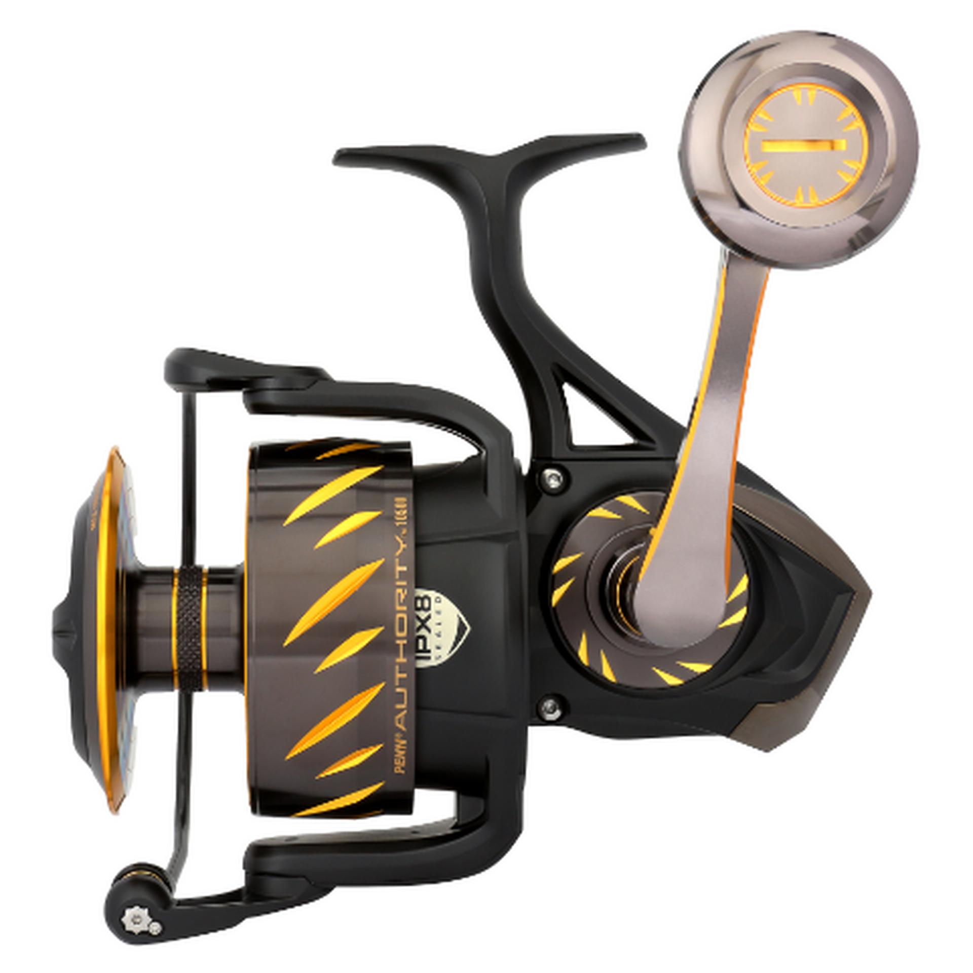 Authority® Spinning Reel - High Performance Saltwater Fishing Reel with Smooth Drag System | Perfect for Surf Fishing, Pier Fishing, and Offshore Angling