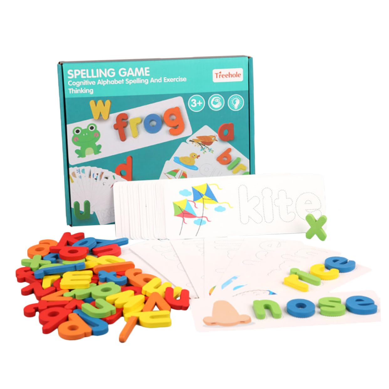 Vaguelly Wooden Alphabet Puzzle Set - ABC Letter Matching Toy for Kids, Educational Wooden Blocks & Pocket Chart for Early Learning - Perfect for Preschool, Homeschool, and Classroom Activities