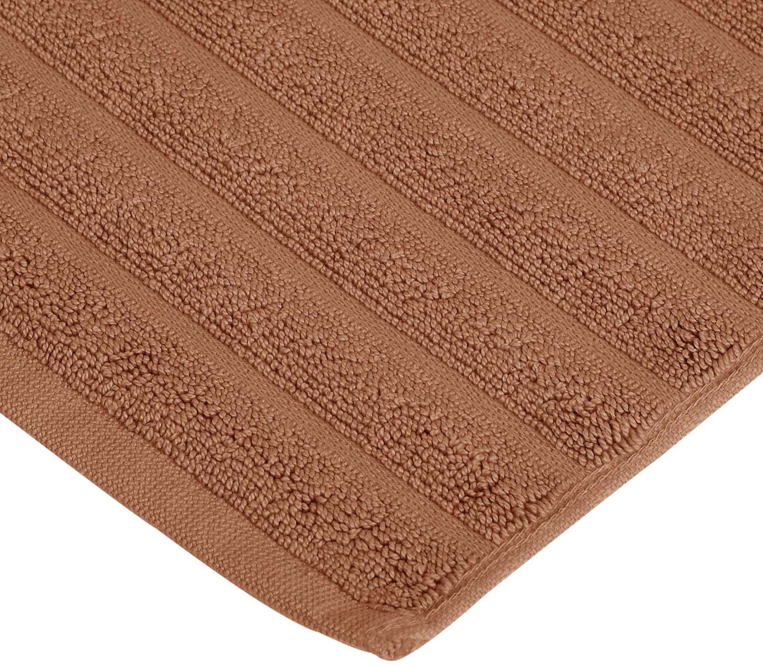 Eco-Friendly 2-Piece Cotton Bath Mat Set - Super Absorbent, Soft & Non-Slip - Perfect for Bathroom, Shower & Spa Relaxation