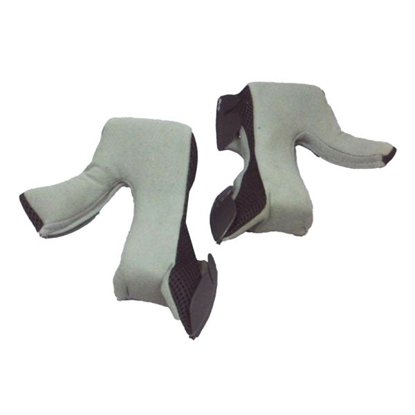 Airoh Grey Cheek Pads for Twist Helmets - Comfortable Motorcycle Helmet Replacement Pads for Enhanced Fit and Safety
