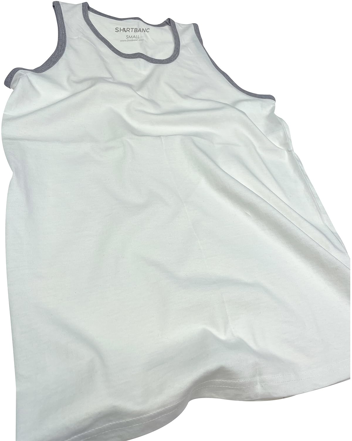 SHIRTBANC Men's Cotton Tank Top - Breathable Workout Shirt for Gym, Running & Beach - Sleeveless Muscle Tee for Summer Outdoor Activities