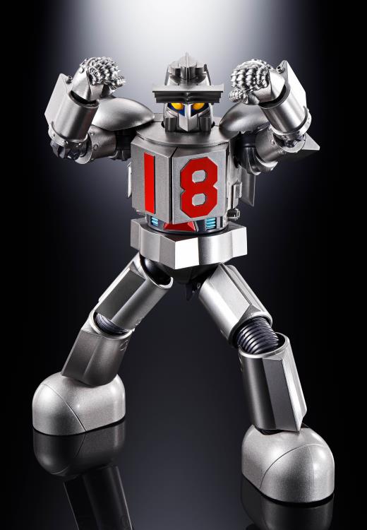 Bandai Soul of Chogokin GX-101X Daitetsujin 18 Die-Cast Action Figure - Collectible Robot Toy for Anime Fans & Model Kit Enthusiasts (Perfect for Display, Gifts & Anime Collections)