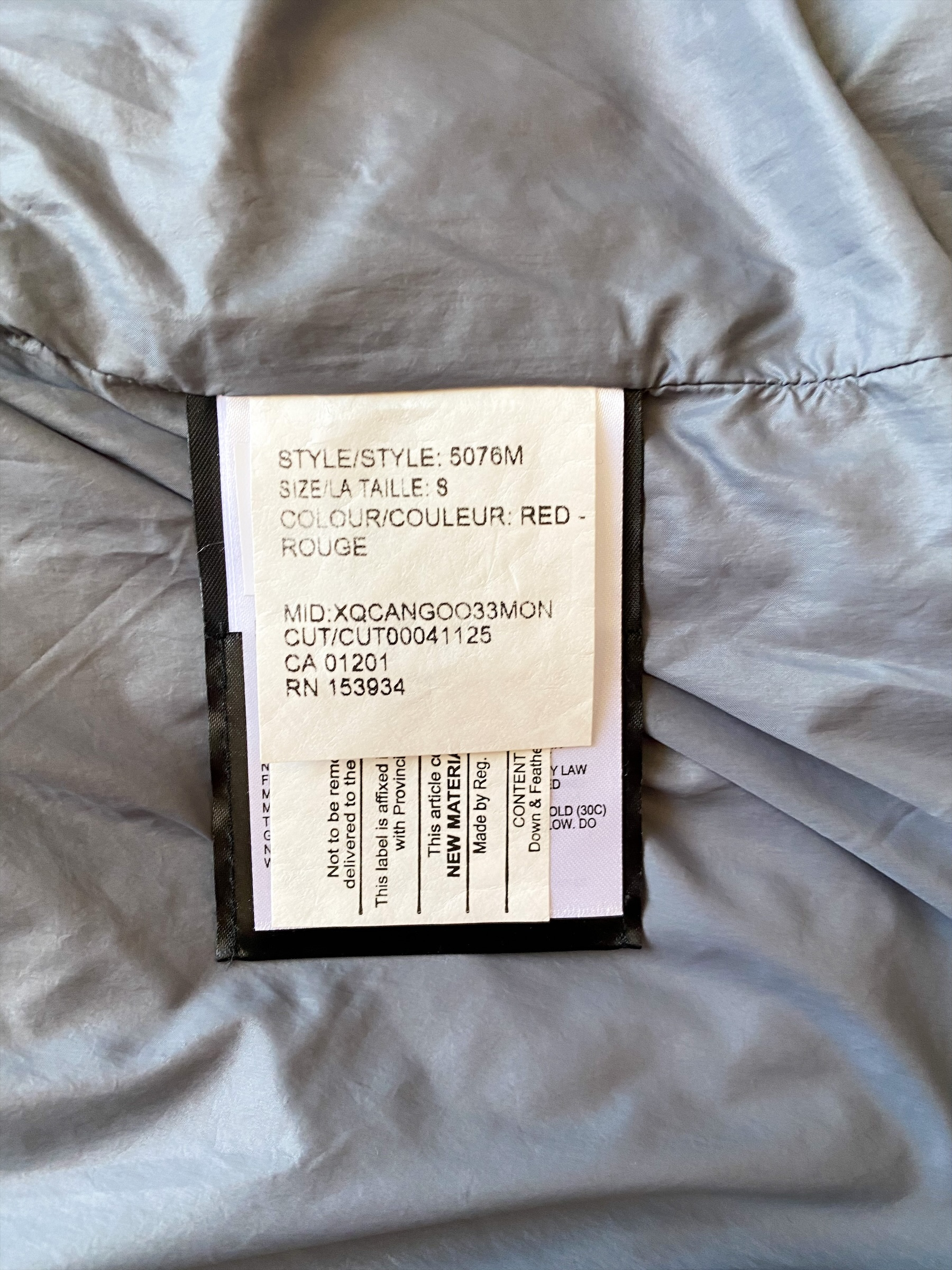Canada Goose Red Armstrong Men's Winter Jacket - Waterproof Windproof Parka for Extreme Cold Weather - Perfect for Skiing, Hiking & Outdoor Adventures