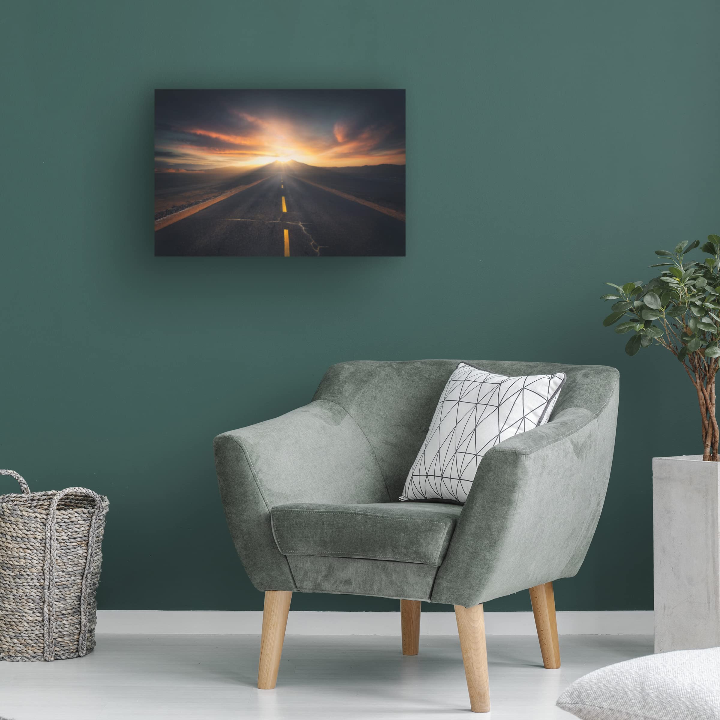 Trademark Fine Art 'The Two Towers' Canvas Wall Art by Selions - Perfect for Living Room, Bedroom & Office Decor