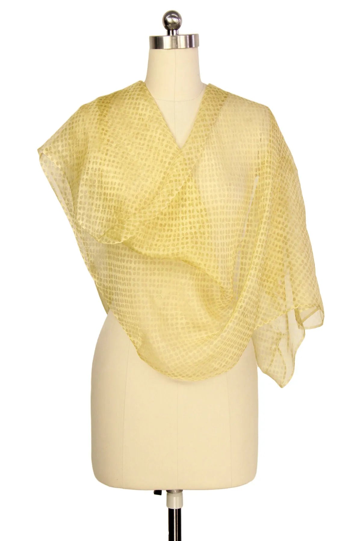 Elegant Floral Silk Scarf for Women - Lightweight Fashion Accessory for Spring & Summer Outfits, Office Wear, and Special Occasions