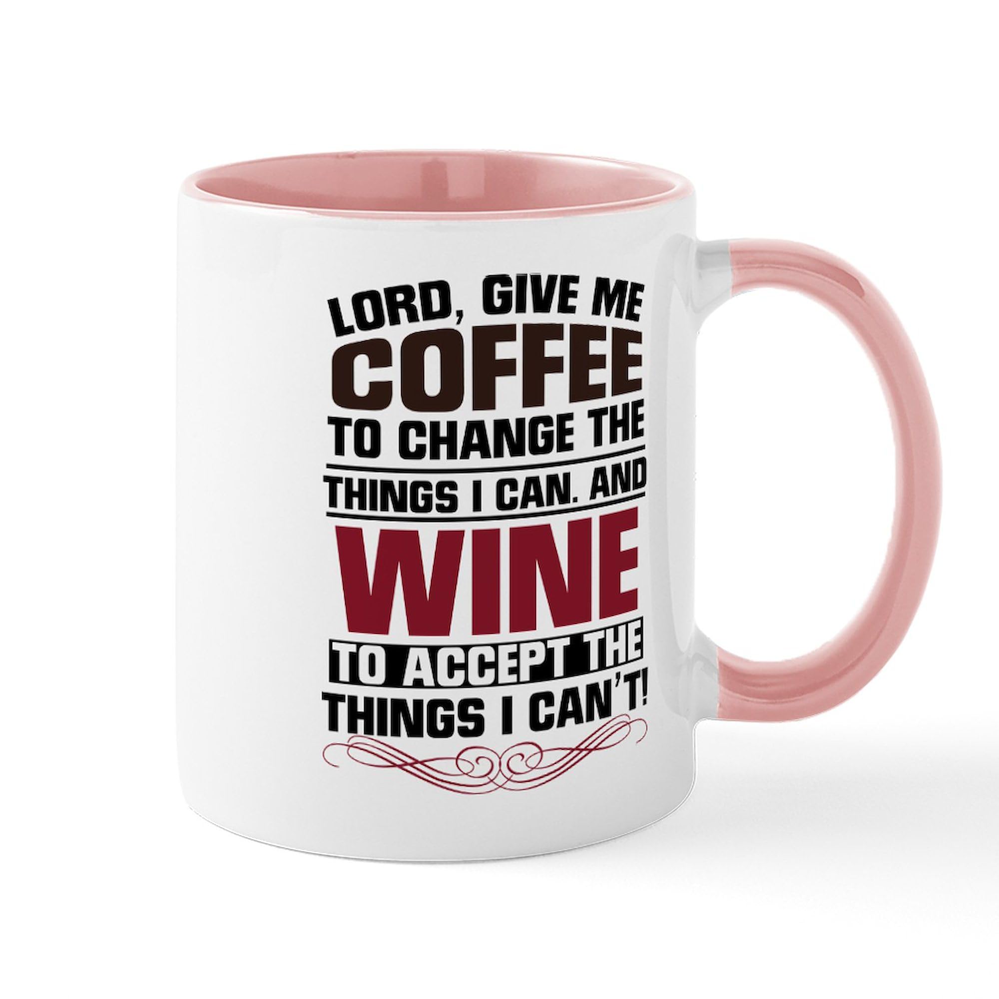 11 oz (325 ml) Ceramic Coffee Mug - Coffee & Wine Lover's Gift - Perfect for Home, Office & Gifts | CafePress