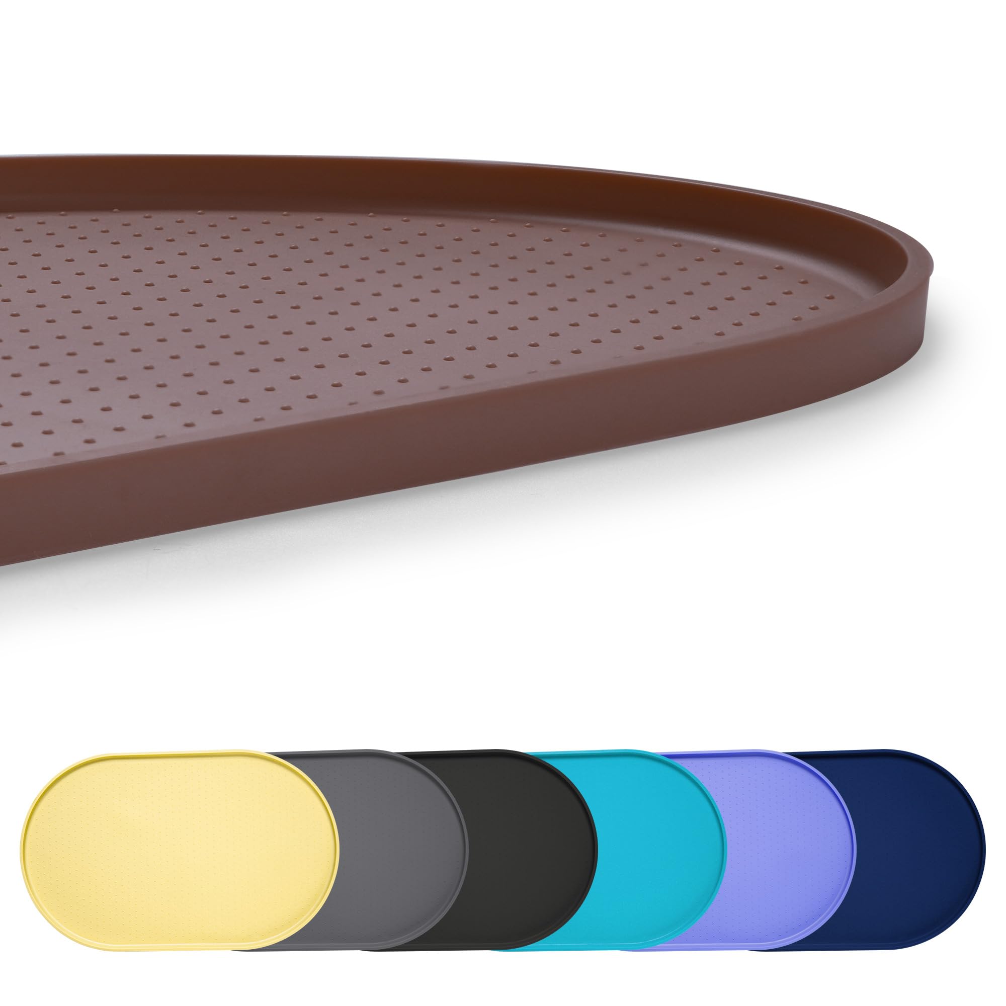 100% Waterproof Non-Slip Silicone Pet Feeding Mat - 0.5