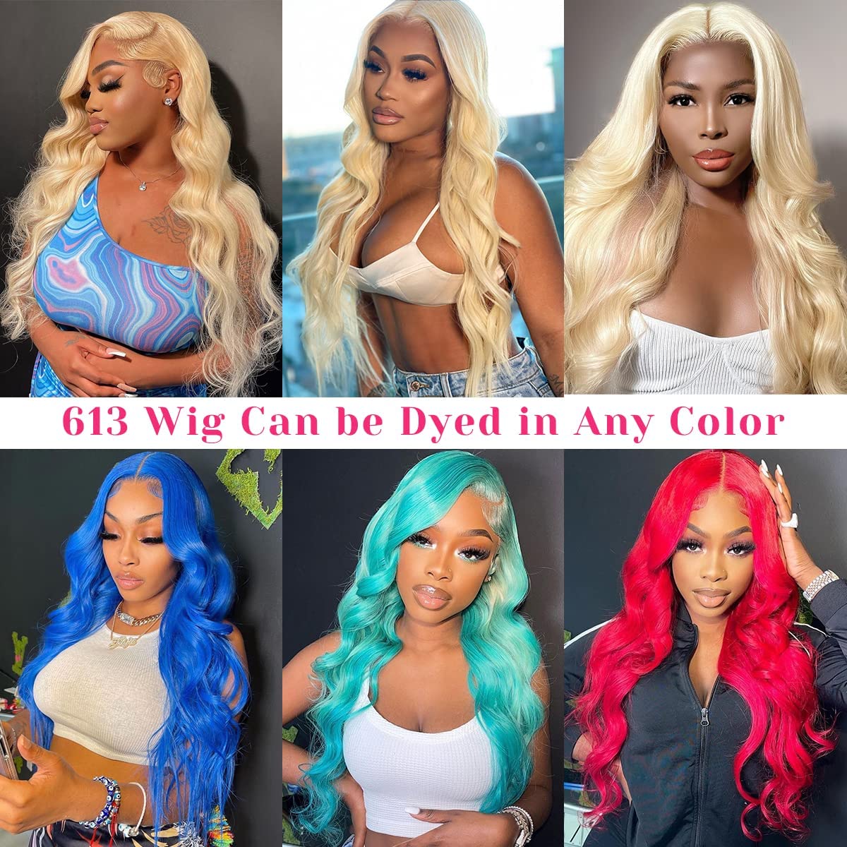 32 Inch 613 Blonde Lace Front Wig Human Hair - 13x4 Transparent Lace, Body Wave, 150% Density, Pre-Plucked with Baby Hair | Perfect for Cosplay, Daily Wear & Special Occasions