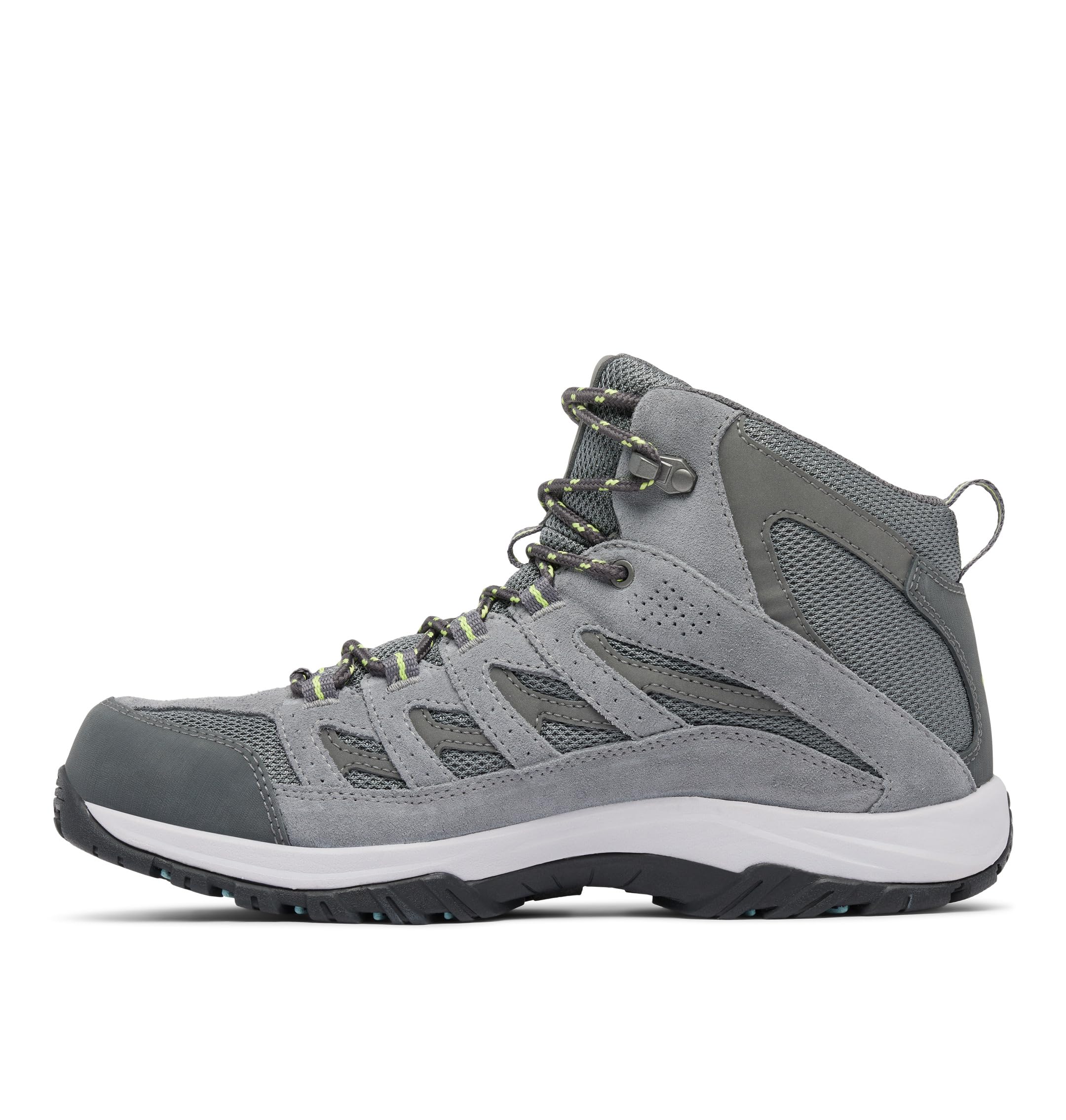 Columbia Men's Crestwood Mid Waterproof Hiking Shoes - Lightweight & Durable Outdoor Boots for Trail Walking, Camping & Backpacking