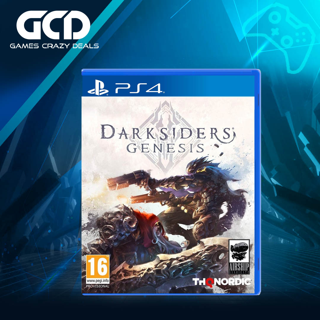 Darksiders Genesis for PS4 - Action-Adventure Game (Region 2) | Perfect for Co-op Gaming & Fantasy RPG Fans
