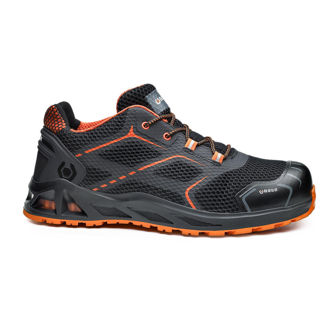 BASE B1004 K Step/K Speed/K Move/K Start Safety Trainers - Non-Slip Work Shoes for Construction, Warehouse & Industrial Use - Perfect for OSHA-Compliant Workplace Safety
