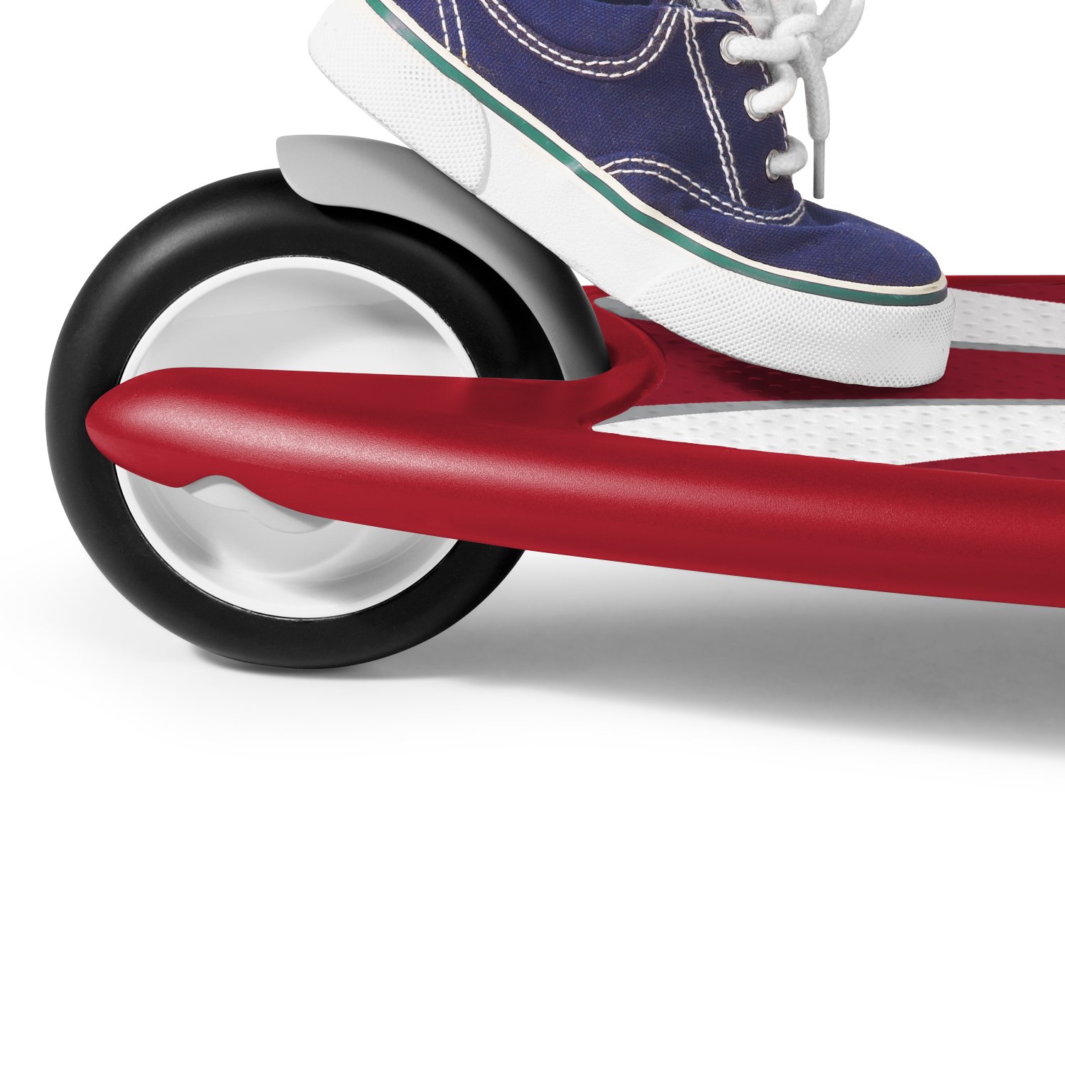 Radio Flyer 97175 First Scooter for Kids - Red 3-Wheel Toddler Scooter with Adjustable Handlebar | Perfect for Outdoor Play, Park Rides & Learning Balance
