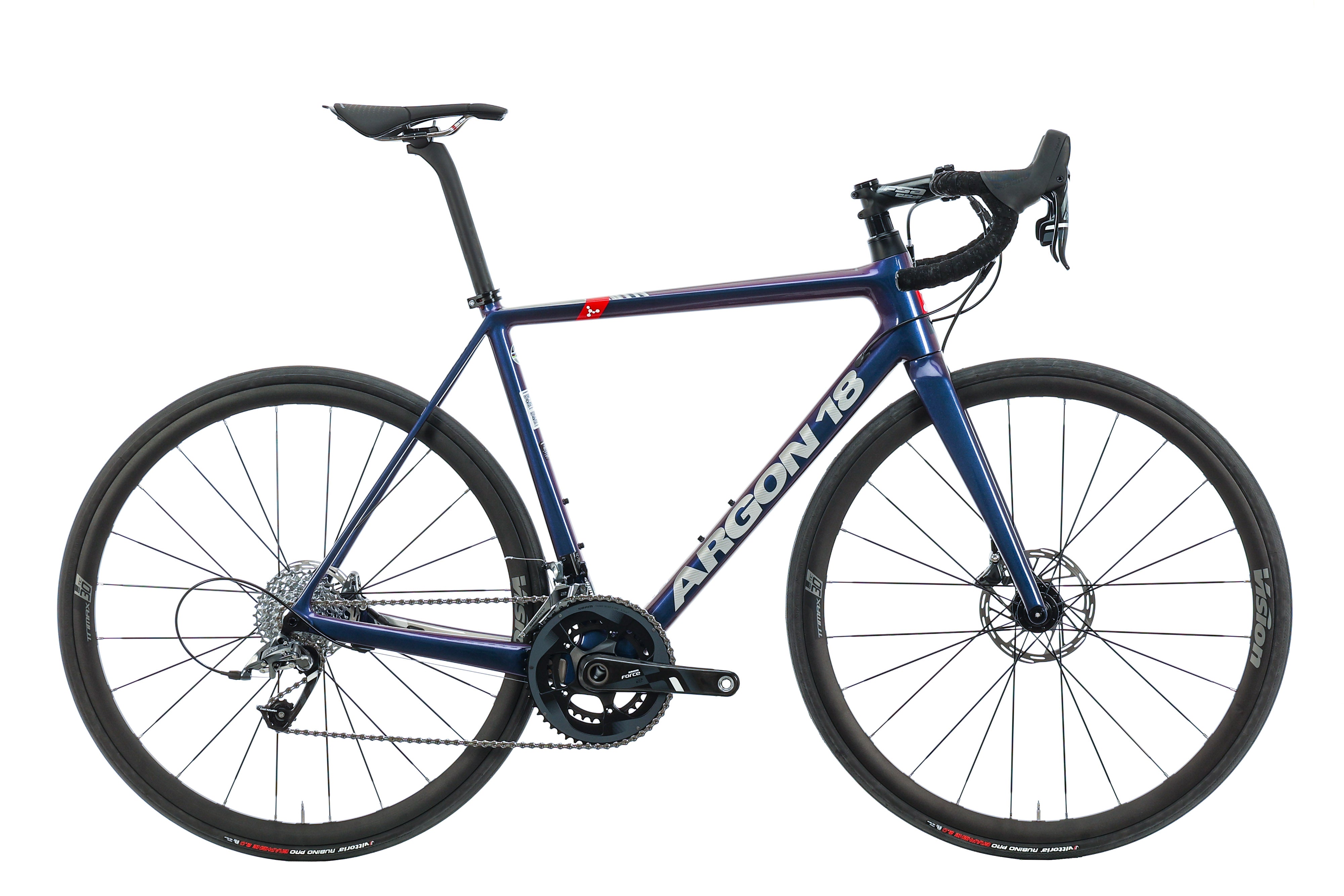 Argon 18 Gallium Disc Road Bike 2023 - Medium Size Carbon Frame Racing Bicycle for Men & Women | Perfect for Road Racing, Endurance Training & Long-Distance Cycling