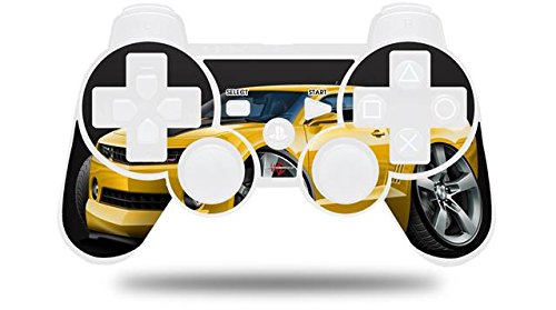 Sony PS3 Controller Skin - Camaro RS Yellow Decal for Gaming