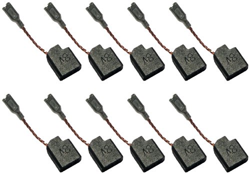 DEWALT 28402 Angle Grinder Replacement Carbon Brush Set (10-Pack) #650916-01 - Compatible with DEWALT Grinders - Ideal for Maintenance & Repair