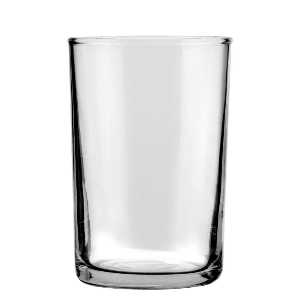 Anchor Hocking 6 oz Straight Sided Shell Seltzer Glass - Perfect for Cocktails, Mocktails & Sparkling Water - Set of 6 Barware Glasses for Home & Restaurant Use