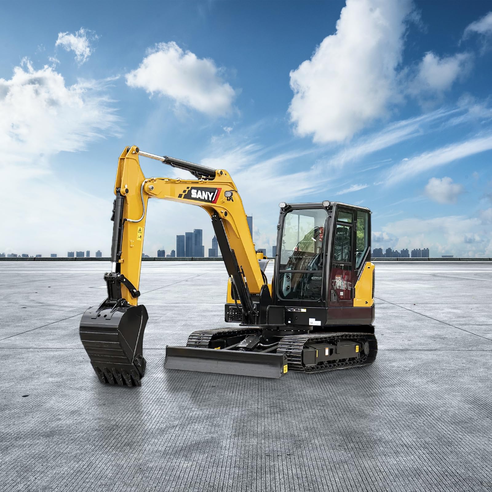 200mm Narrow Trench Bucket Attachment for Typhon Mini Excavator - Perfect for Digging, Landscaping & Construction Projects