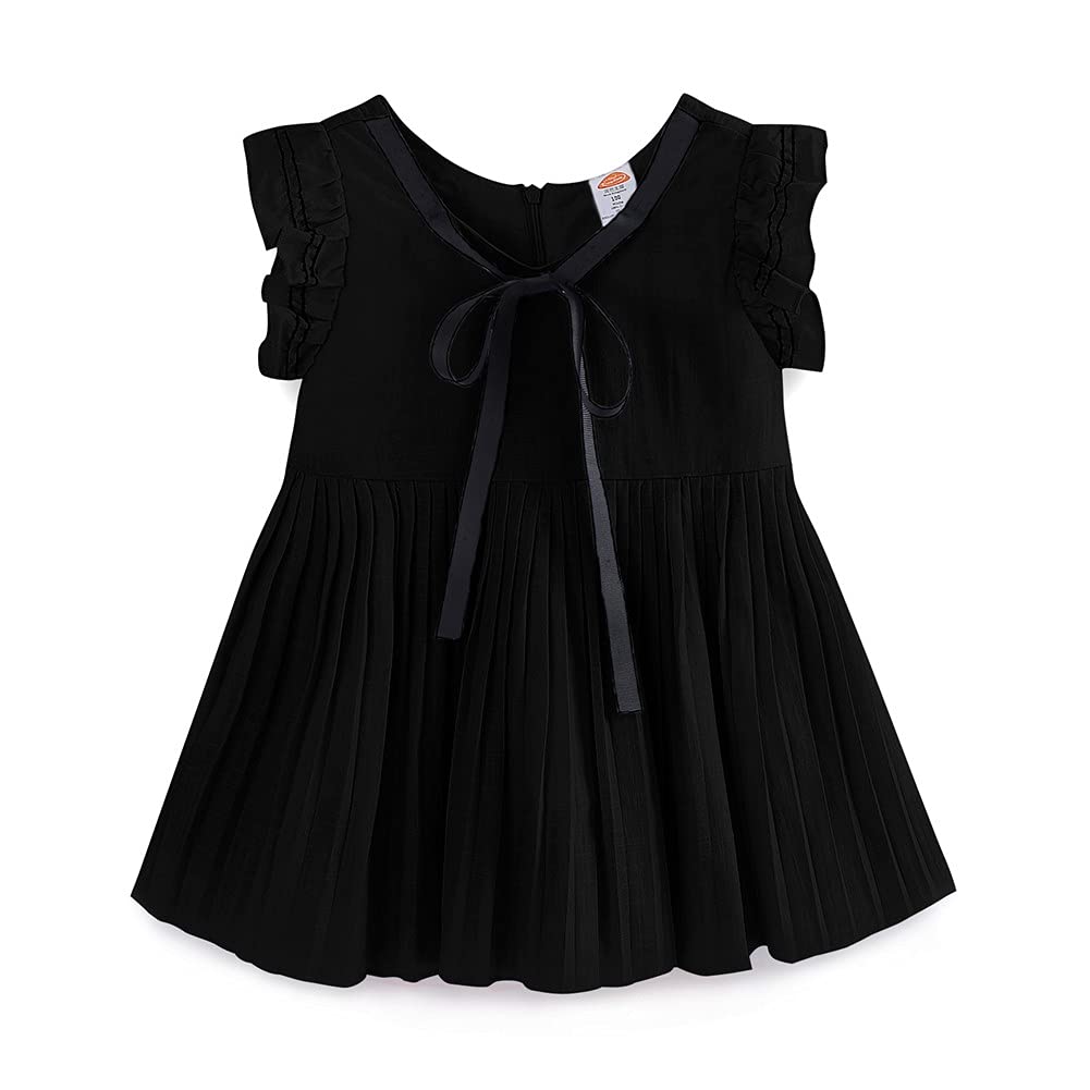 Preppy Girls Summer Dresses - 100% Linen Fabric - Mud Kingdom Fashion for School, Beach & Outdoor Activities