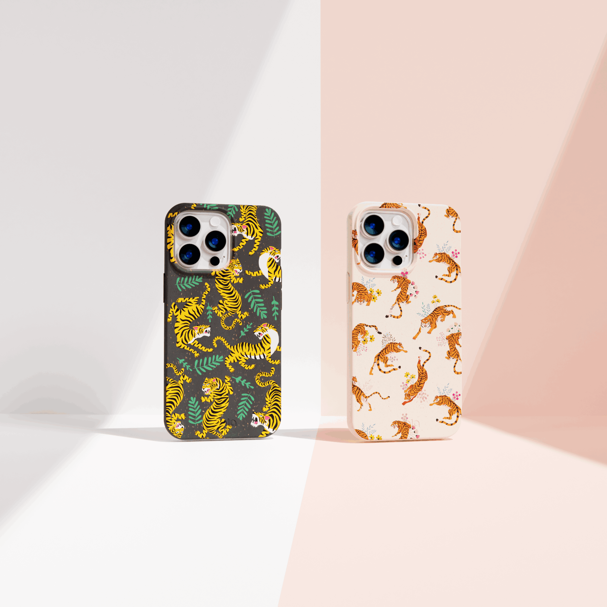 Playful Black Tiger Design iPhone 6/6s/7/8/SE Case - Durable Protective Phone Cover for Everyday Use & Stylish Accessory