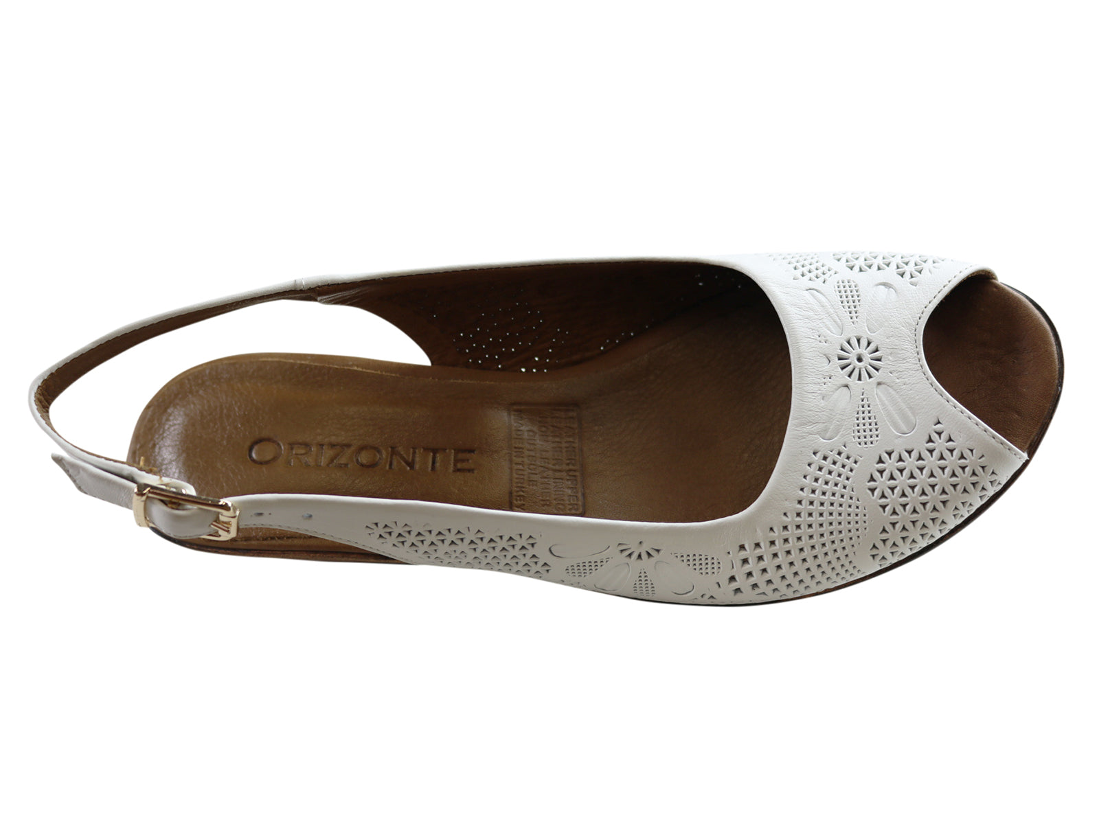 Orizonte Dominica Women's European Leather Comfortable Wedge Sandals - Stylish Summer Casual Shoes for Beach, Vacation & Everyday Wear