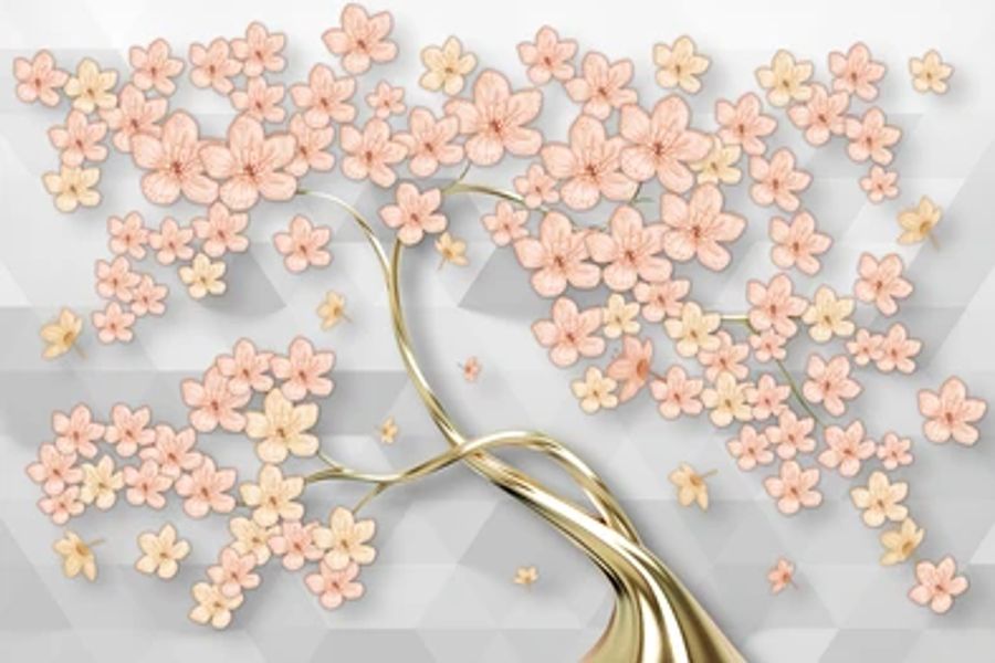 3D Illustration Flowers Print - 100% Australian Made Wall Art for Home Decor, Office & Gift Giving
