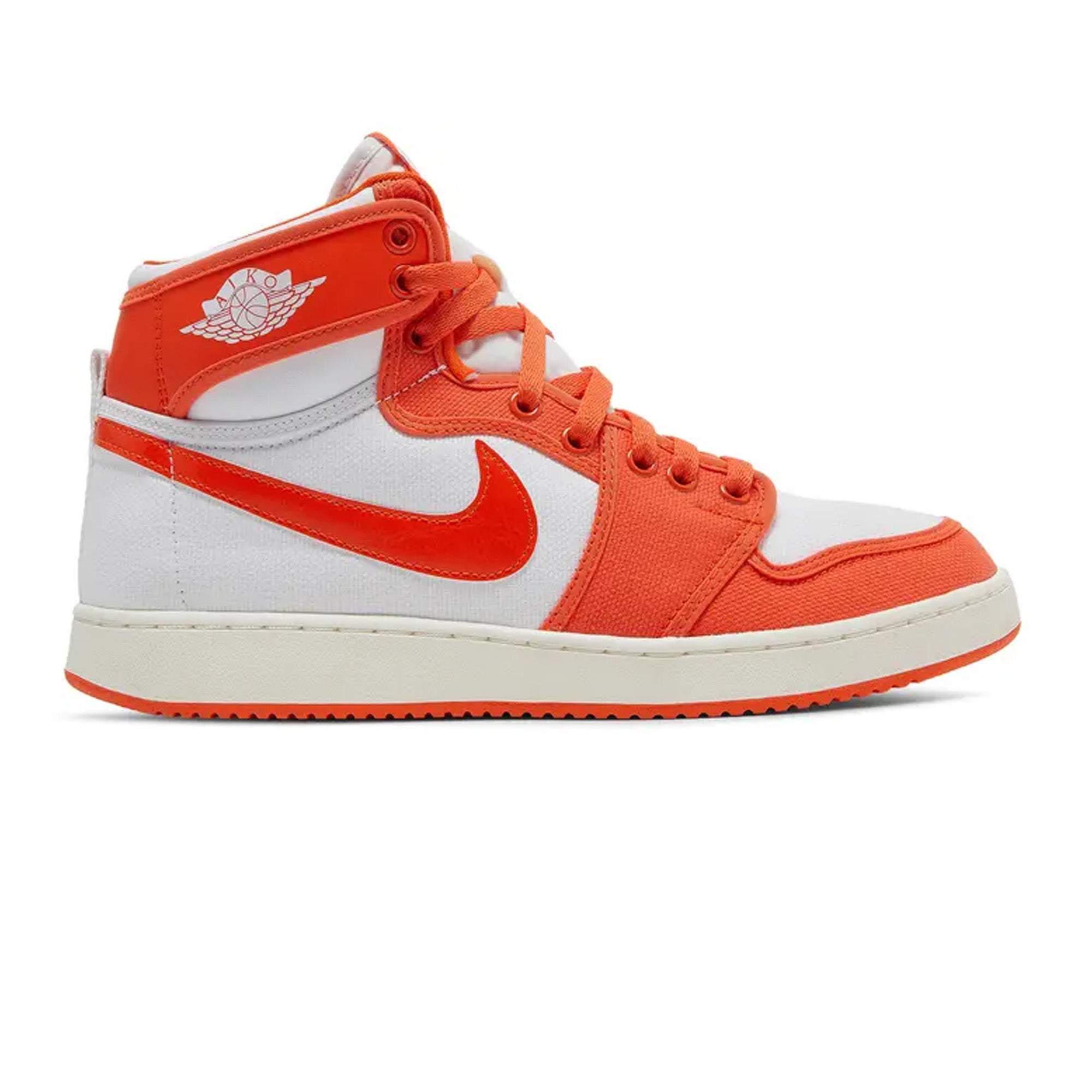 Air Jordan 1 Retro AJKO 'Syracuse' White Orange Basketball Shoes (2022) - Classic Sneakers for Men's Streetwear & Casual Outfits