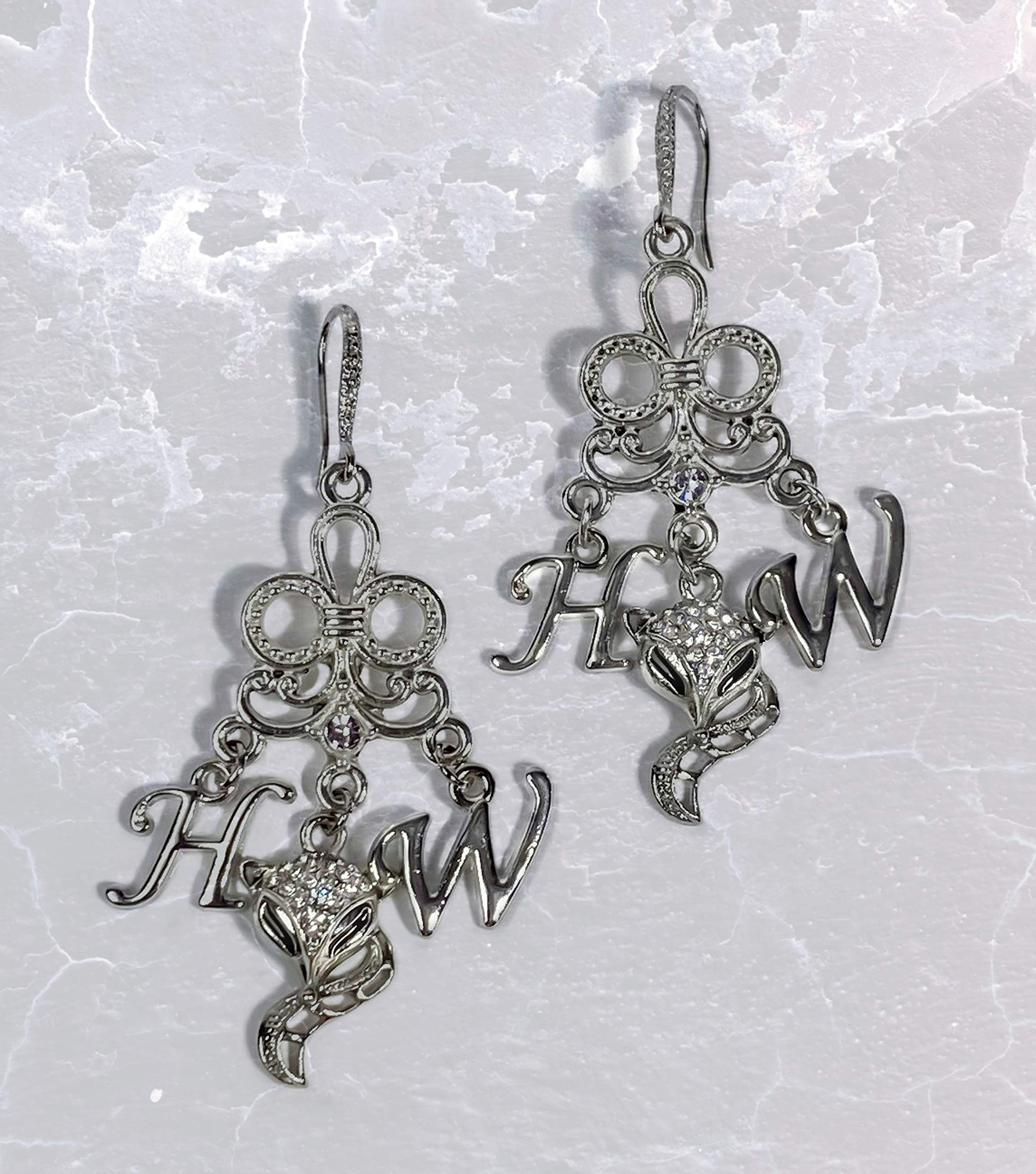 Hotwife Jewelry Set - Sterling Silver Earrings for Hot Wife, Vixen, MFM, QOS, Swinger Lifestyle | Cuckold, Threesome & BBC Fashion Accessories | Perfect for Date Nights, Parties & Lifestyle Events