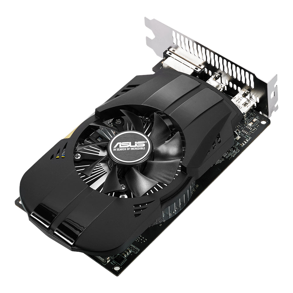 ASUS NVIDIA GeForce GTX 1050 Ti 4GB GDDR5 75W PCI Express 3.0 Graphics Card - Dual Fan Cooling for Gaming, Video Editing & 4K Streaming