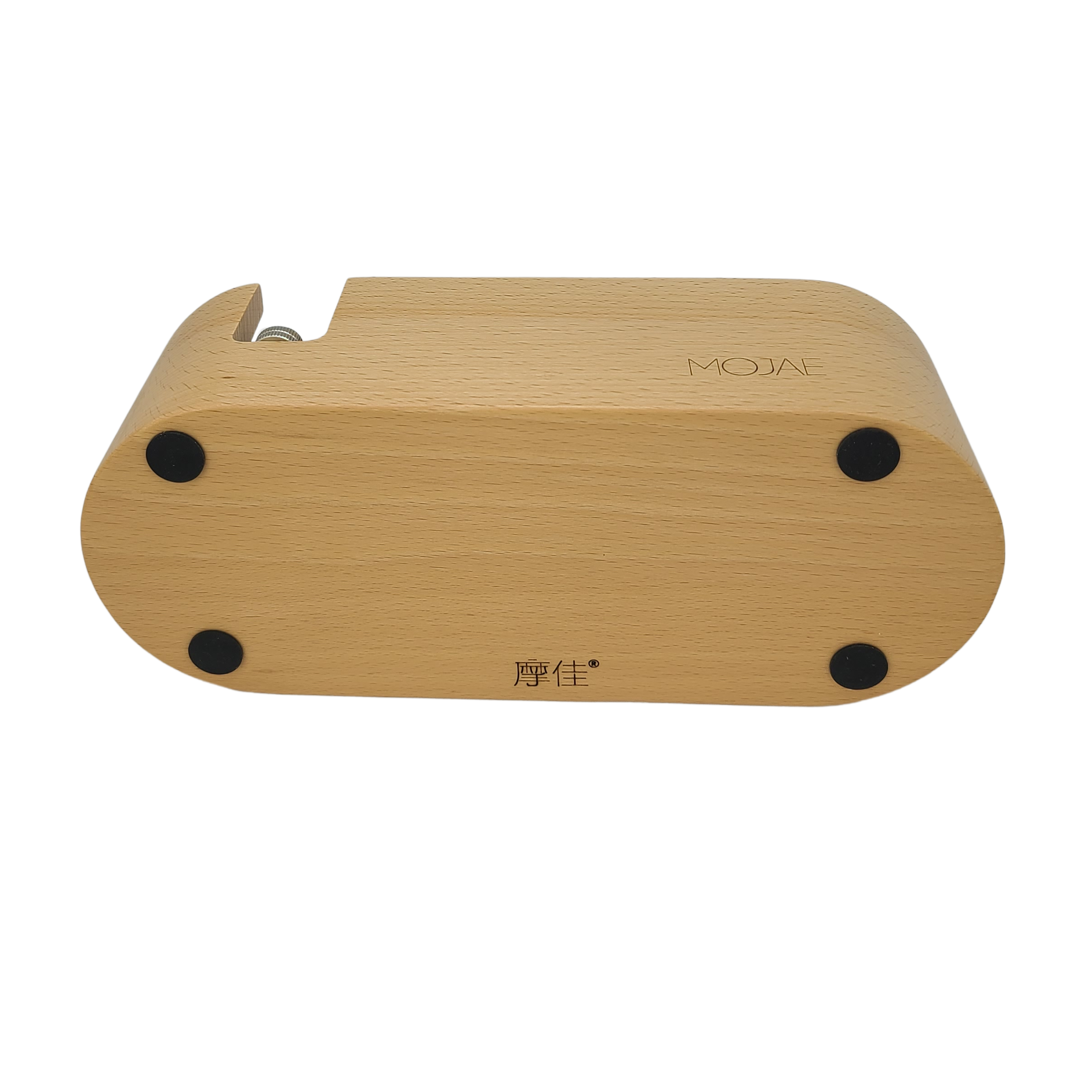 Premium Beech Wood Tamping Station with 3 Slots - Perfect for Espresso Coffee Preparation & Barista Accessories - Ideal for Home & Professional Coffee Shops