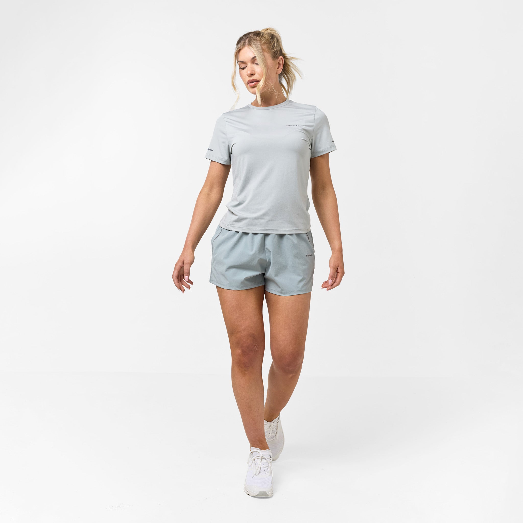 High-Performance Polyester T-Shirt for Men & Women | Comfortable & Durable Sage Green Activewear for Gym, Running & Outdoor Activities