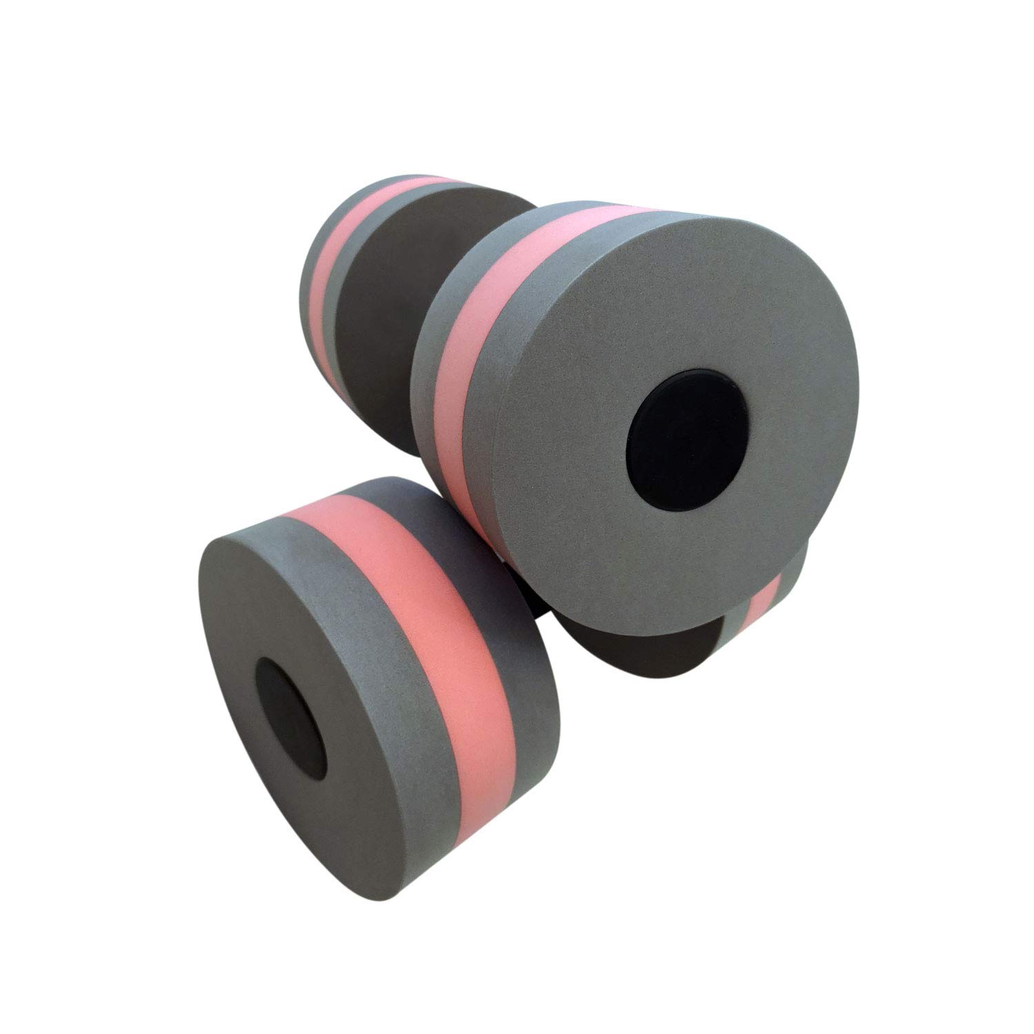 Water Aerobic Foam Dumbbells - 1 Pair Pool Resistance Exercise Equipment for Weight Loss & Fitness | Perfect for Aqua Workouts, Swimming Pool Training & Water Therapy