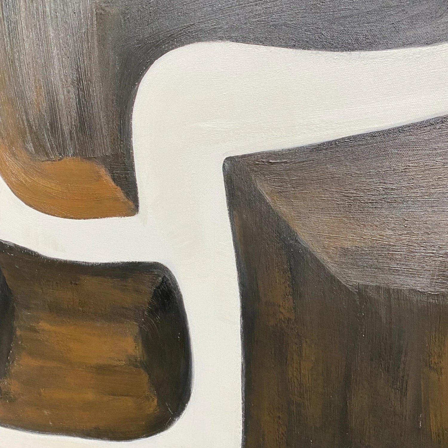 Abstract Painting Set of 2 Modern Wall Art - #AB 404 - Perfect for Living Room, Bedroom & Office Decor