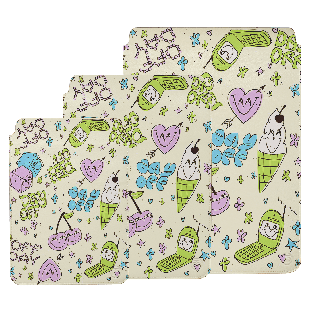 Lucky Dice Laptop & iPad Sleeve Case - Protective Cover for MacBook, iPad Pro, Air - Perfect for Work, School & Travel Accessories