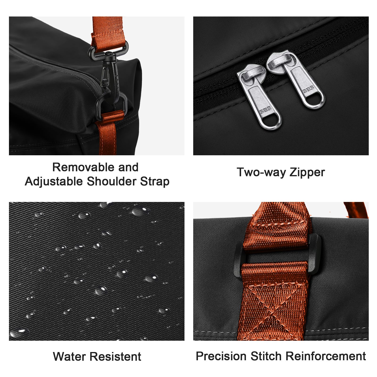 Best Travel Duffel Bag for Women - Lightweight Sports Tote & Gym Shoulder Bag - Perfect as Weekender Overnight Bag for Workouts, Yoga, Beach Trips & Weekend Getaways