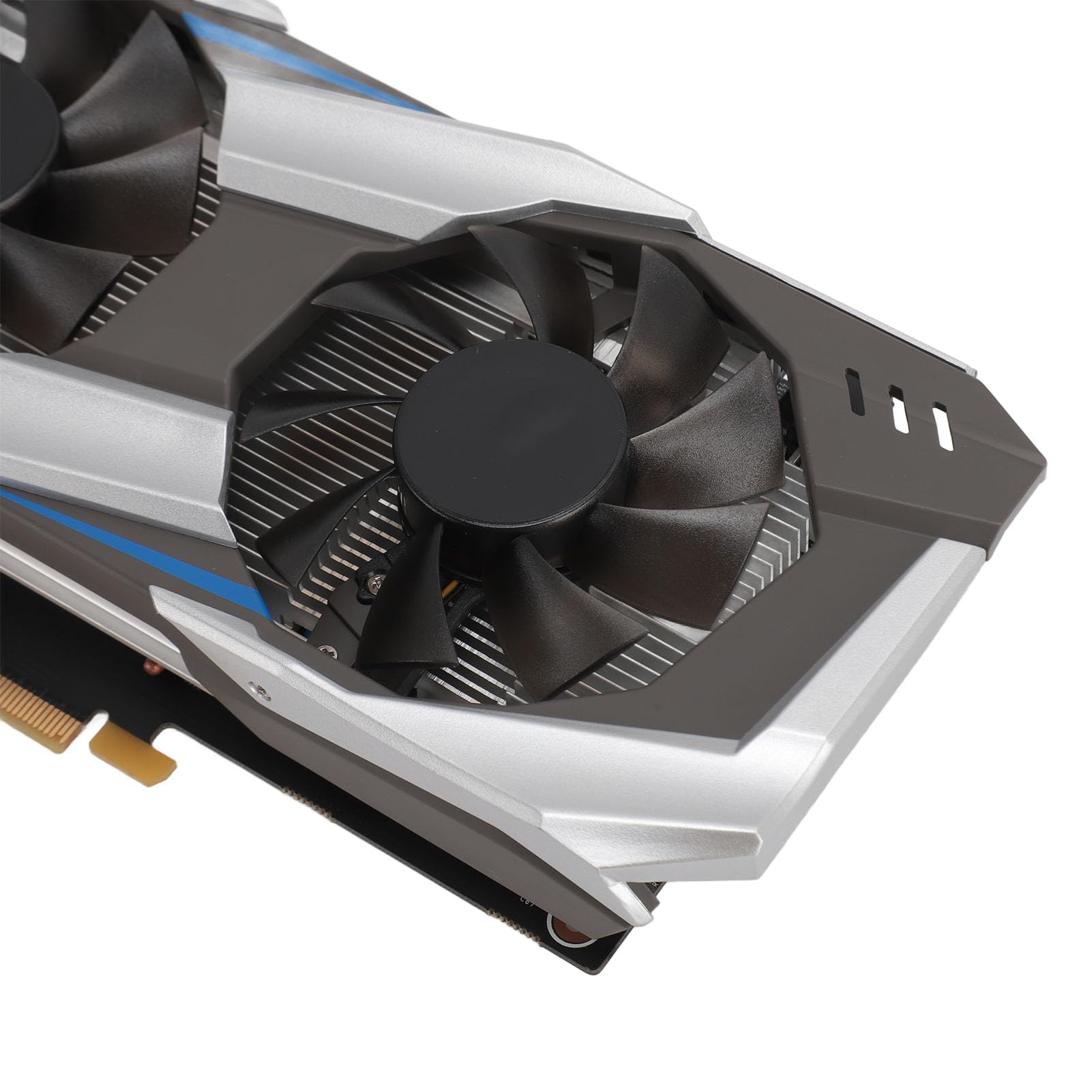 PUSOKEI GTX1060 6GB GDDR5 192-bit PCIe Gaming Graphics Card - Dual Fan Cooling, DirectX 12 Support, No External Power Needed - Perfect for 1080p Gaming, Video Editing & Desktop PC Builds