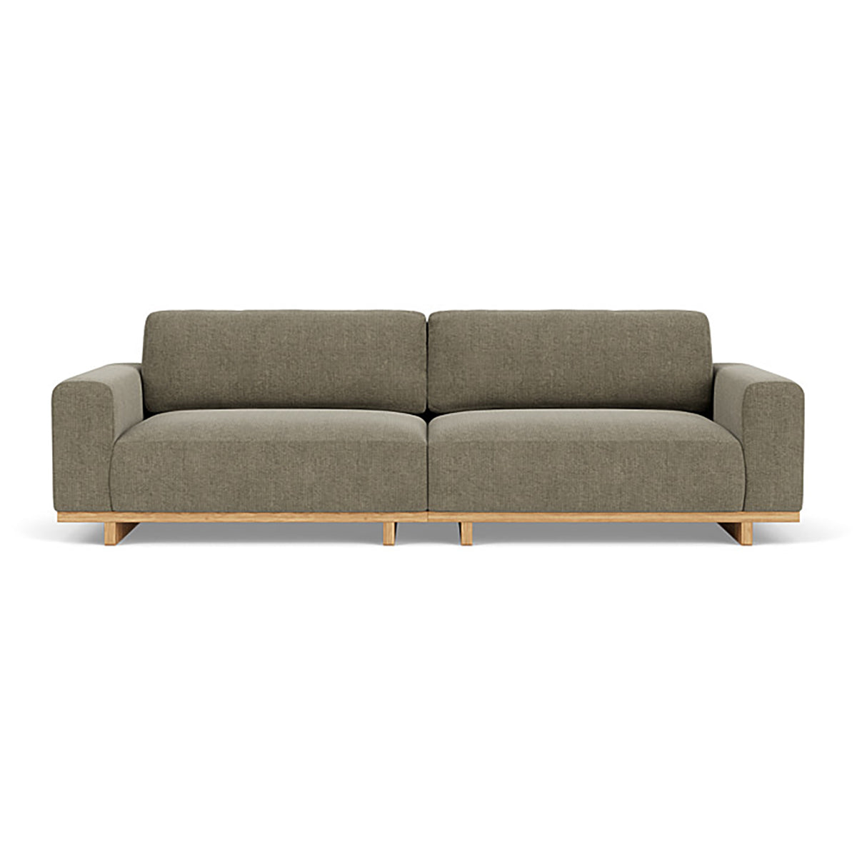 Luxury Aya Velvet 3.5 Seater Sofa - Modern Upholstered Couch for Living Room, Lounge & Home Theater - Soft Fabric Sectional Sofa with Comfortable Cushions