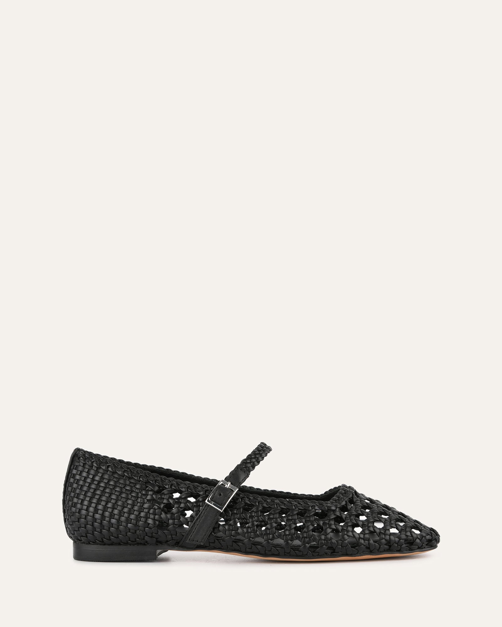 WILLIS Casual Flats for Women - Black Leather Slip-On Shoes | Comfortable & Stylish for Work, Travel & Everyday Wear