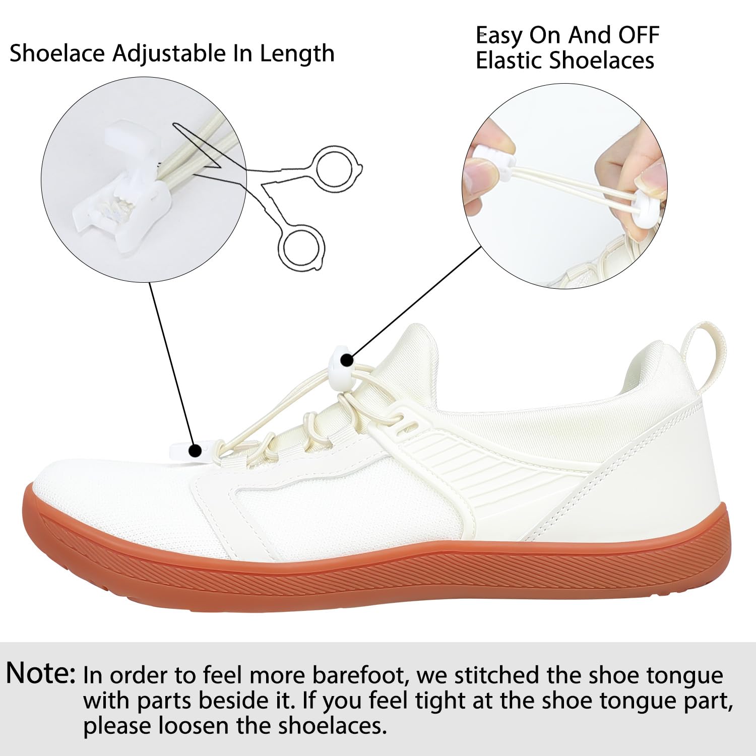 Barefoot Shoes for Men & Women - Minimalist Cross-Trainer with Wide Toe Box | Zero Drop Sole Trail Running & Walking Sneakers | Grounded Footwear for Gym, Hiking & Everyday Wear