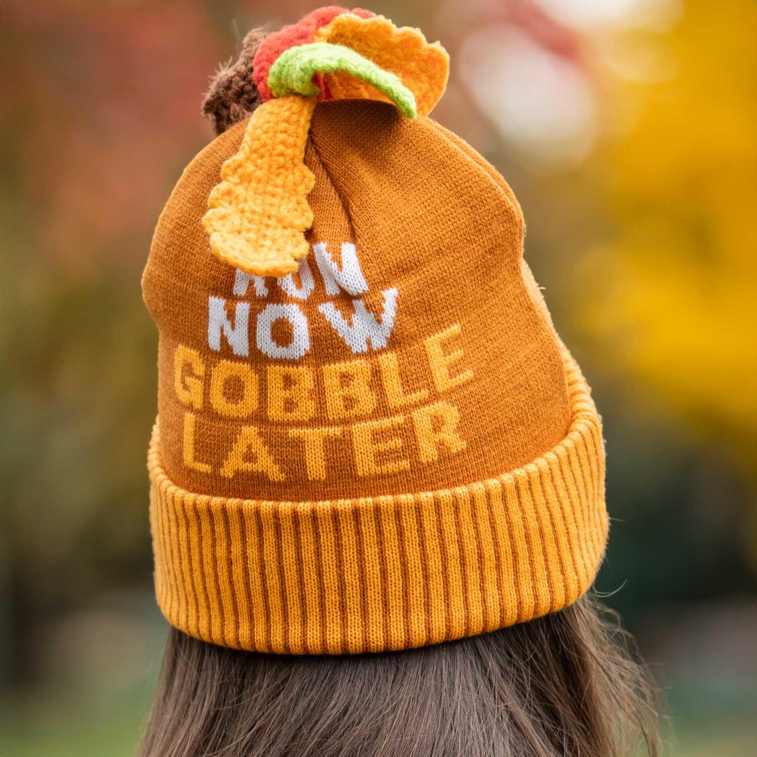 Gone For a Run Pom Pom Beanie Hat for Runners - Warm Winter Running Hat with Cute Pom Pom | Perfect for Cold Weather Jogging, Marathon Training & Outdoor Activities