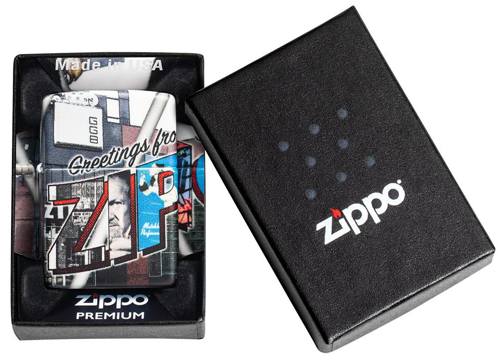 Zippo Classic Windproof Lighter - Refillable & Durable for Outdoor Adventures, Camping, and Everyday Use