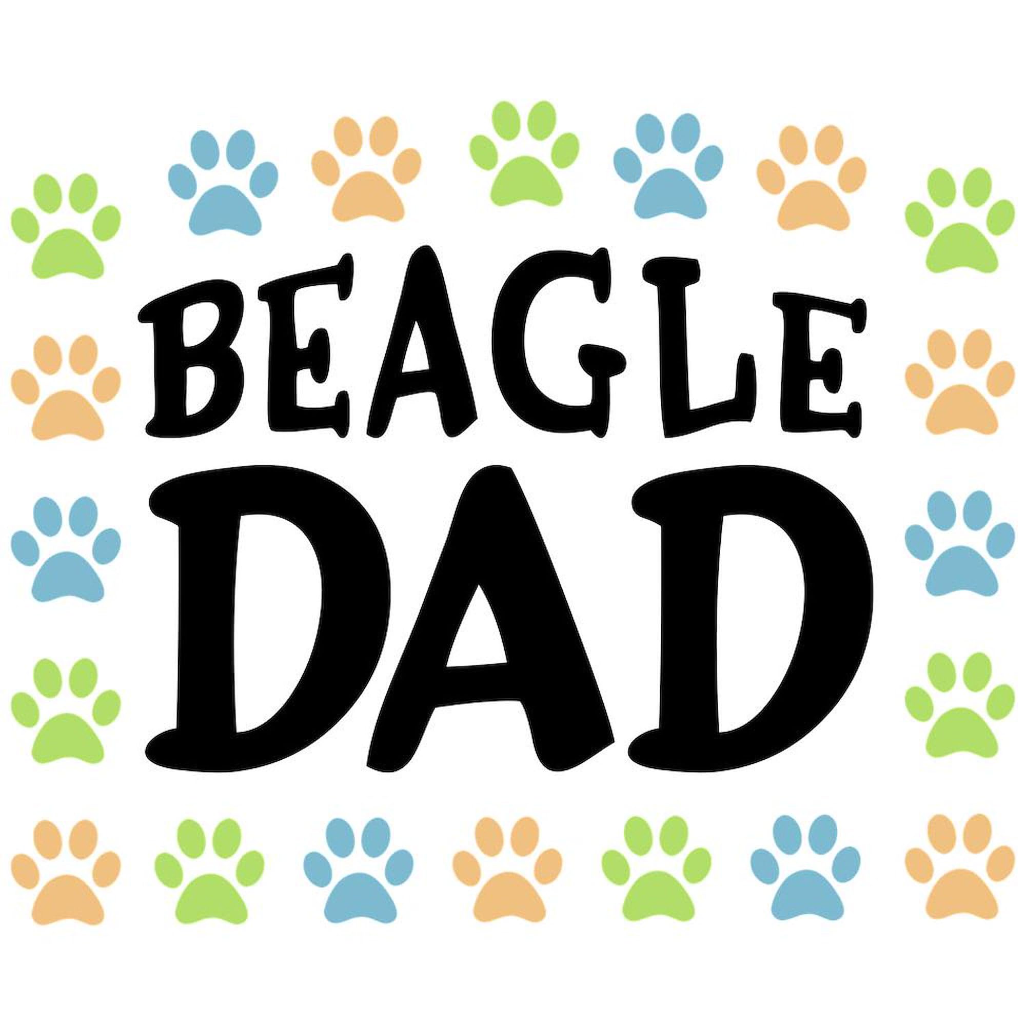 Beagle Dad 11 oz (325 ml) Ceramic Coffee Mug - Perfect Gift for Dog Lovers, Fathers Day & Office Use - Microwave & Dishwasher Safe