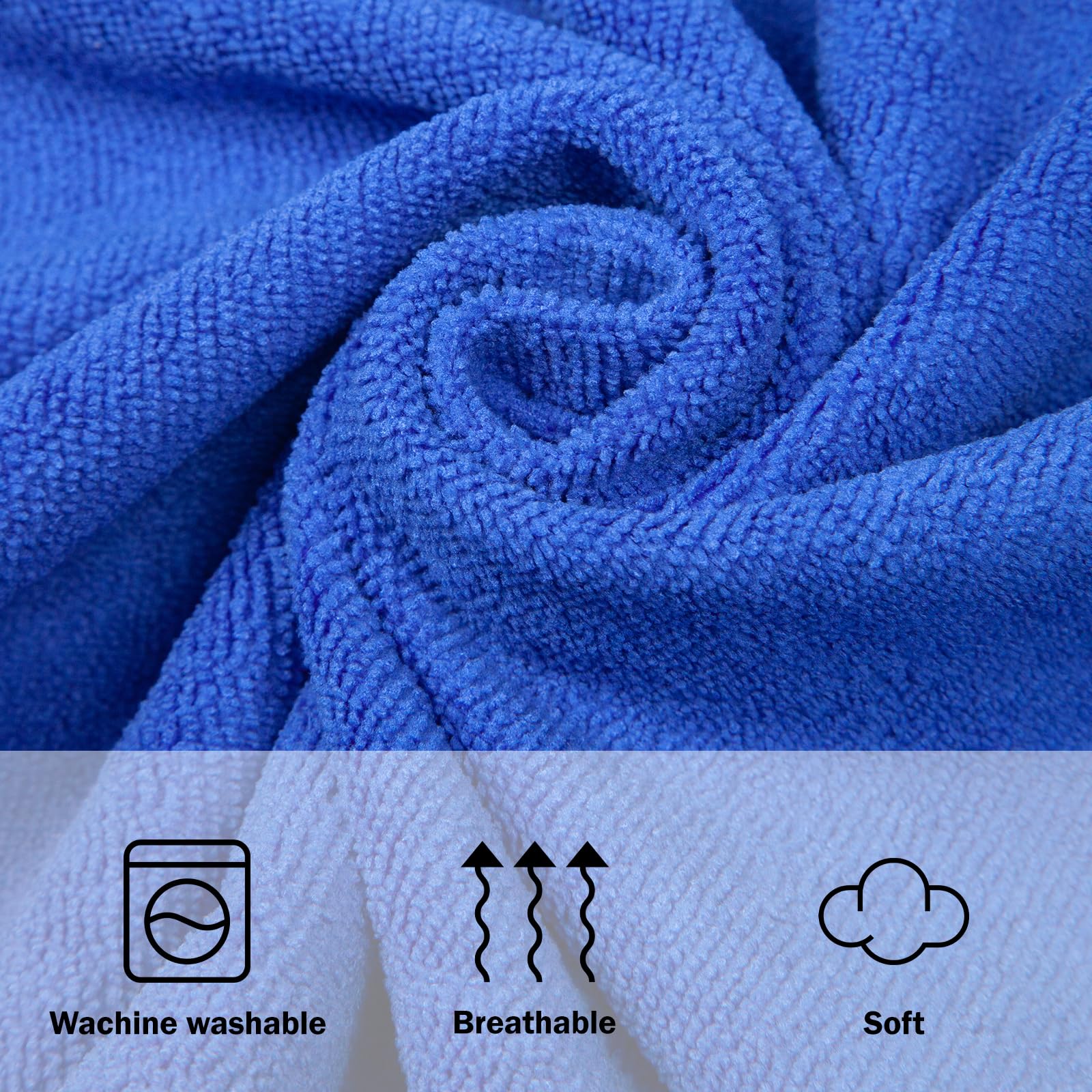 MissShorthair Kids Hooded Towel Poncho - Super Soft Microfiber Beach & Swim Changing Robe for Boys & Girls - Perfect for Pool, Beach, Surfing & After Bath Wrap