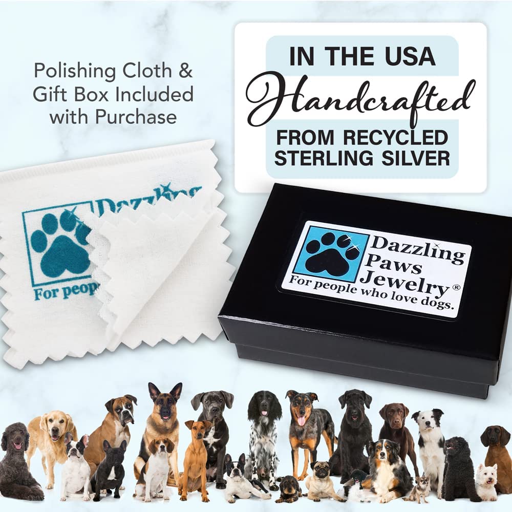 Doberman Pinscher Necklace Pendant - Sterling Silver Dog Jewelry Gift for Doberman Lovers | Perfect for Mother's Day, Birthday & Pet Memorial Gifts