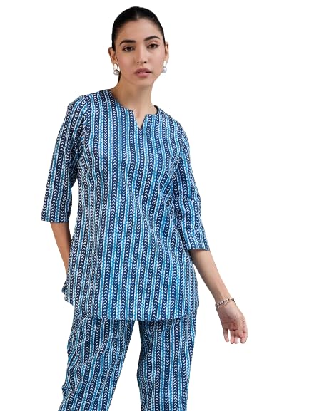 Bee M Pee Women's Striped Designer T-Shirt - Casual & Comfortable Regular Fit Top for Everyday Wear